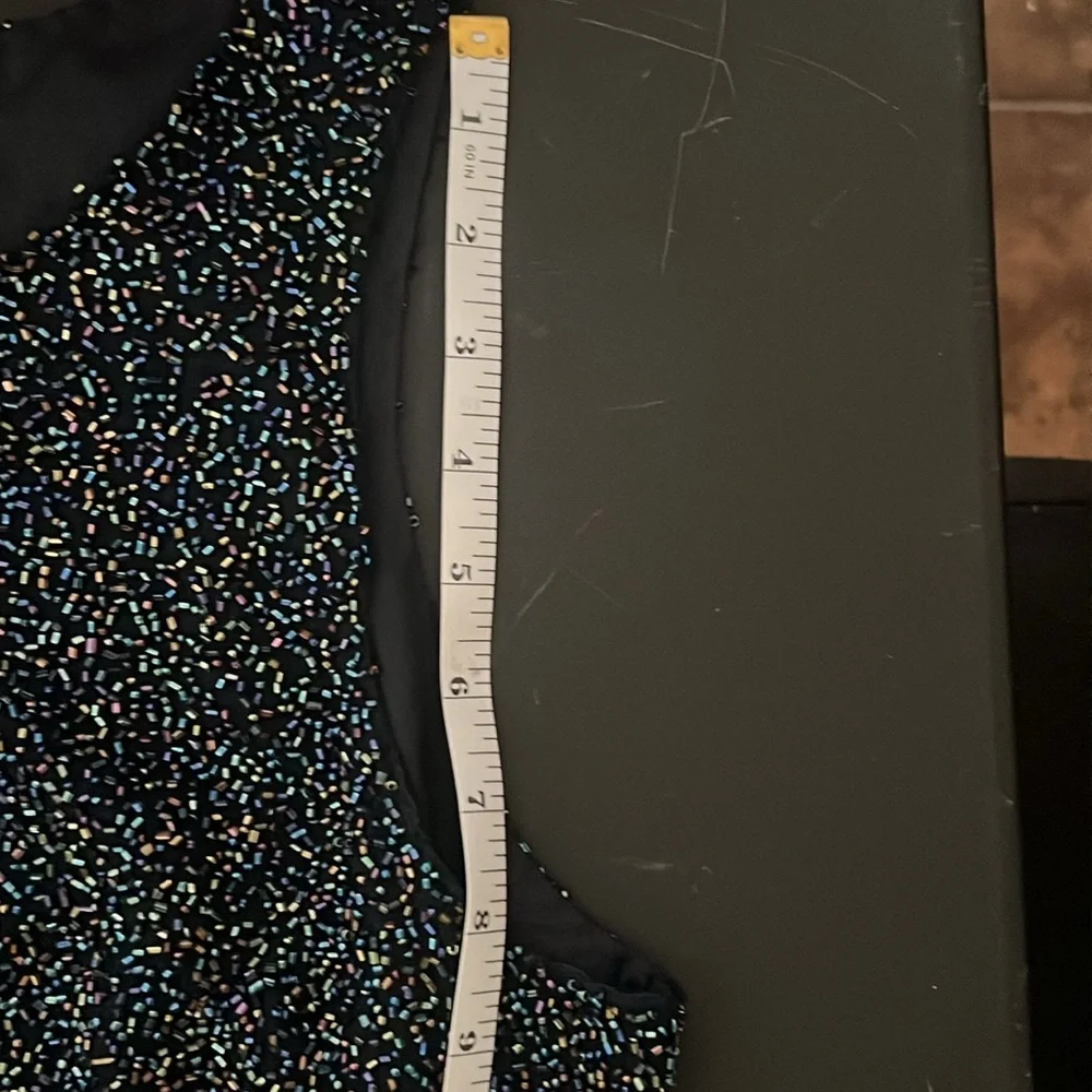 Floor Length Formal Dress with Bling Top - Picture 12 of 15